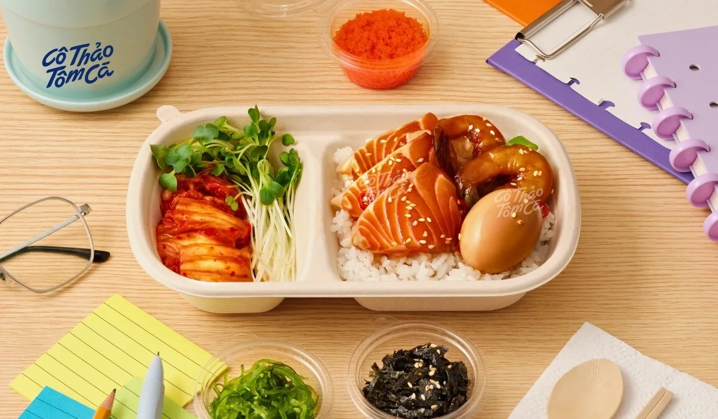 Set cơm ng&acirc;m tương Full Topping